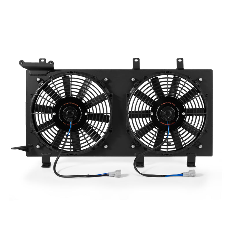 Mishimoto 01-07 Subaru WRX/STI PNP Aluminum Fan Shroud Kit - Black
