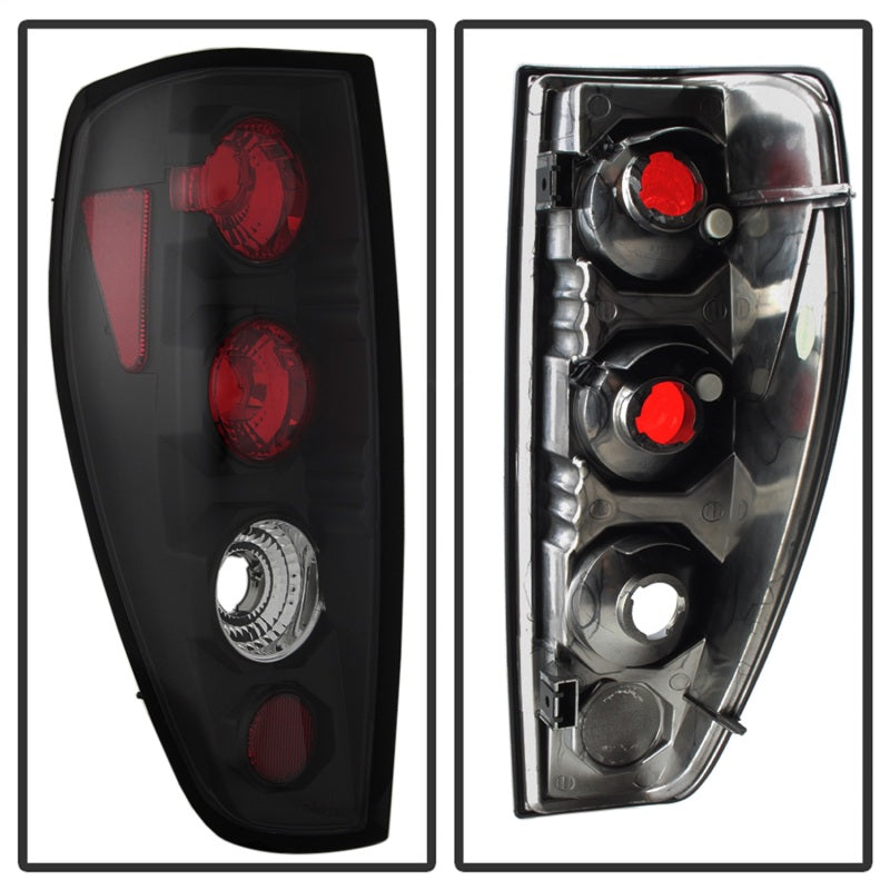 Spyder Euro Style Tail Lights for Chevy Colorado and GMC Canyon in Black * Part Number ALT-YD-CCO04-BK