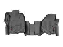 Load image into Gallery viewer, WeatherTech 449591V DigitalFit Front FloorLiner for 2012-2013 Ford F-250 and F-350 Super Duty, Black