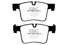 EBC DP22105 Greenstuff 2000 Series Front Brake Pads for BMW 228i, 320i, 328i and 428i