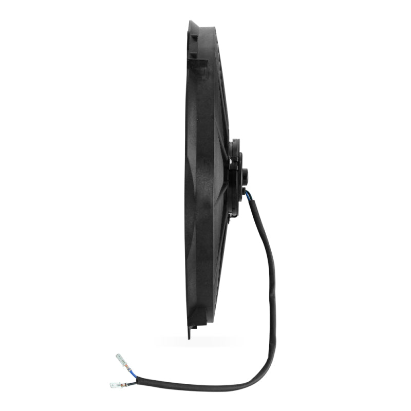 Mishimoto 16 Inch Curved Blade Electric Fan - High-Flow Cooling Solution for Automotive Applications