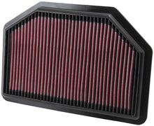 Load image into Gallery viewer, K&amp;N Replacement Air Filter for 2013-2015 Hyundai Genesis Coupe 3.8L V6 * High-Flow Reusable Performance Filter