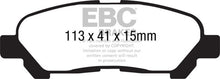 Load image into Gallery viewer, EBC DP41838R Yellowstuff Rear Brake Pads for 2008–2010 Toyota Highlander