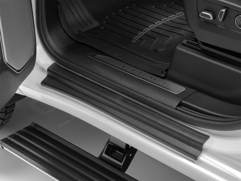 WeatherTech 20-24 GMC Sierra/Sierra Denali 2500HD/3500HD Crew Cab SillProtector * 4-Piece Black Door Sill Guards