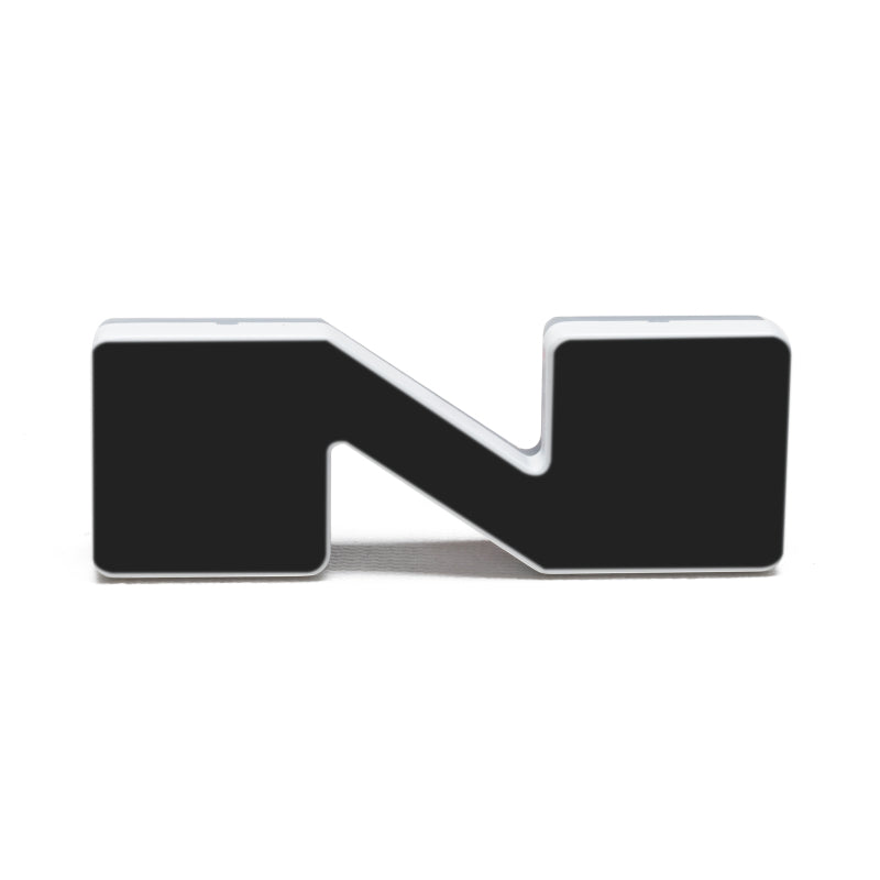 ORACLE Lighting Universal Illuminated LED Letter Badges - Matte Black Finish for Custom Vehicle Branding