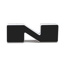 Load image into Gallery viewer, ORACLE Lighting Universal LED Letter Badges with Matte Black Finish – Customizable Car Emblems Part #orl3141-N-001