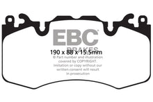 Load image into Gallery viewer, EBC Brakes 36921 Land Rover Range Rover 3.0 Supercharged Extra Duty Front Brake Pads