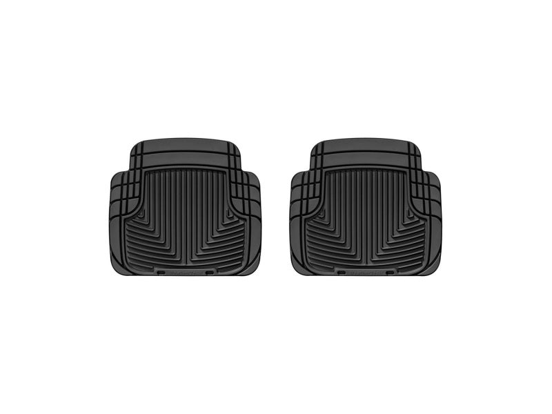 WeatherTech All-Weather Rear Floor Mats for BMW 318i & 318ti * Black