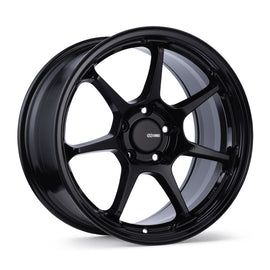 Enkei TS-7 18x9.5 Gloss Black Wheel with 5x120 Bolt Pattern and 45mm Offset - Part Number enk535-895-1245BK