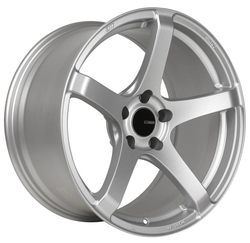 Enkei Kojin 18x8 Matte Silver Alloy Wheel with 40mm Offset and 5x114.3 Bolt Pattern