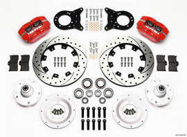 Wilwood Dynapro Dust-Boot Front Hub Kit 12.19-inch for 1965-1969 Mustang and Classic Ford Models