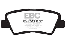 Load image into Gallery viewer, EBC UD1544 Ultimax OEM Replacement Rear Brake Pads for Hyundai Elantra
