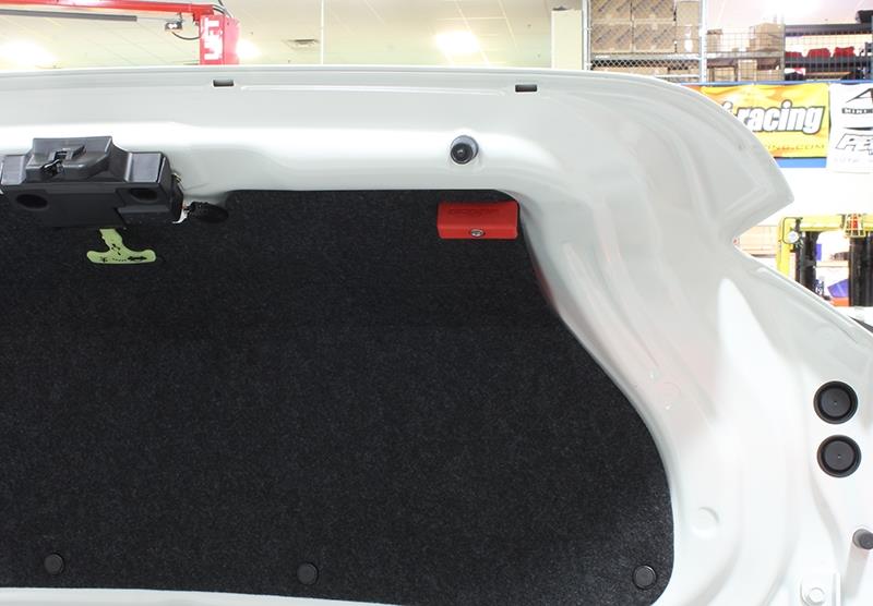 Perrin Performance Red Trunk Handle for Subaru BRZ 2013-2016 and Toyota GR86/86/FR-S