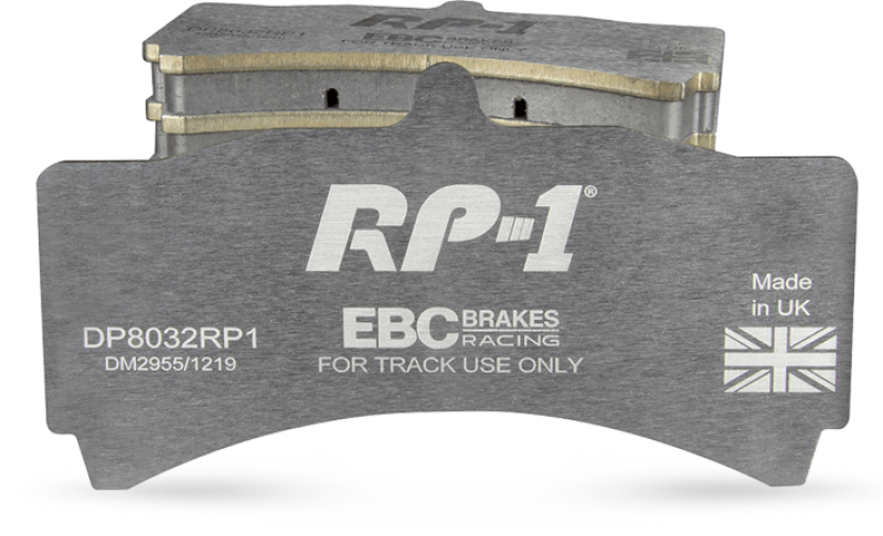 EBC Racing RP-1 Race Front Brake Pads for Lotus Elise (2005-2011) * Carbon Kevlar Blend, High-Temperature Performance