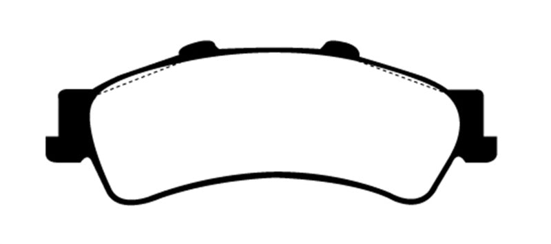 EBC Greenstuff 6000 Series Rear Brake Pads for Chevrolet Astro and GMC Yukon (Part #EBCDP61630)