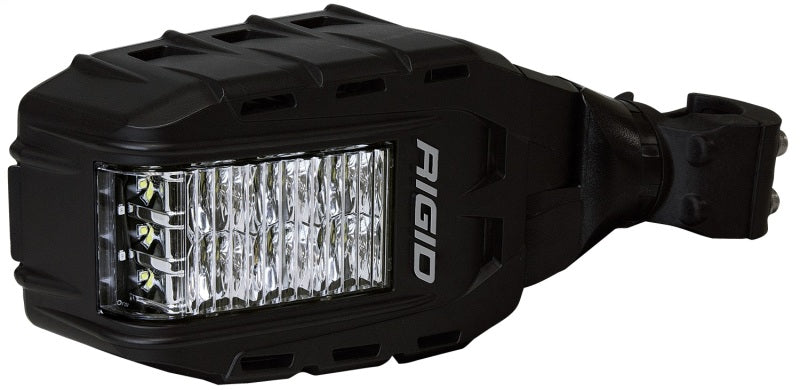 Rigid Industries Reflect LED Lamp Set with Adjustable Side Mirror for Off-Road and Powersports Vehicles