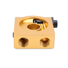 Load image into Gallery viewer, Mishimoto Oil Sandwich Plate with Rear-Mounted Thermostat for Enhanced Oil Temperature Control