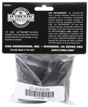 Load image into Gallery viewer, K&amp;N Engineering Part No. KNN22-8045DK 6-inch ID x 6-inch High-Performance Air Filter Wrap