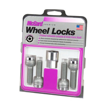 Load image into Gallery viewer, McGard Wheel Lock Bolt Set - Radius Seat, M12 x 1.5 Thread, Chrome Finish, 4 Locks and 1 Key for Volkswagen Vehicles