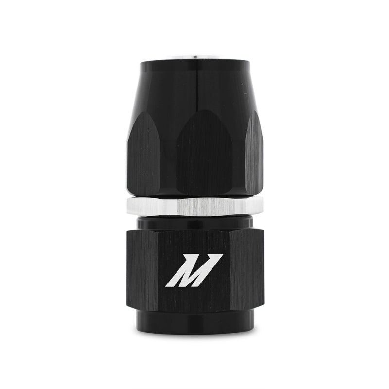 Mishimoto Aluminum -10AN Straight Fitting - Black for High-Performance Automotive Applications