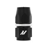 Mishimoto Aluminum -10AN Straight Fitting - Black for High-Performance Automotive Applications
