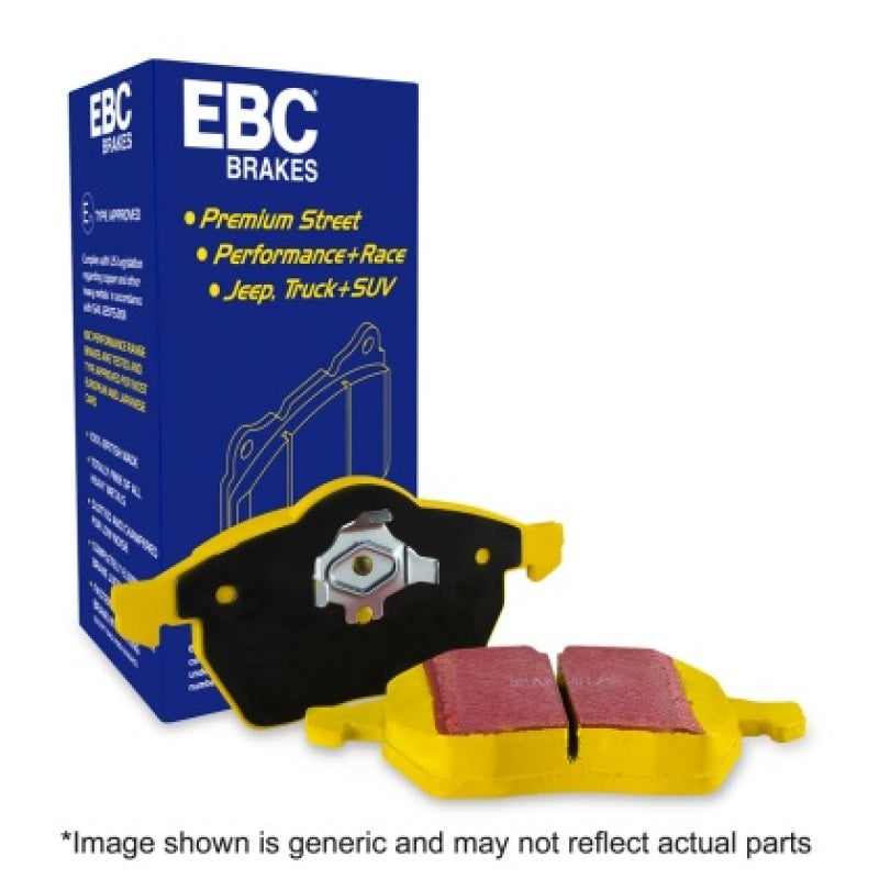 EBC Yellowstuff Rear Brake Pad Set for 2021+ Ford Bronco, Part Number DP43151R
