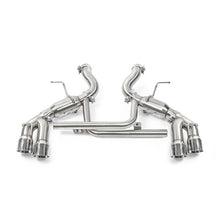 Load image into Gallery viewer, Mishimoto 2016+ Chevrolet Camaro SS Quad-Tip Pro Axle-Back Exhaust with Polished Tips