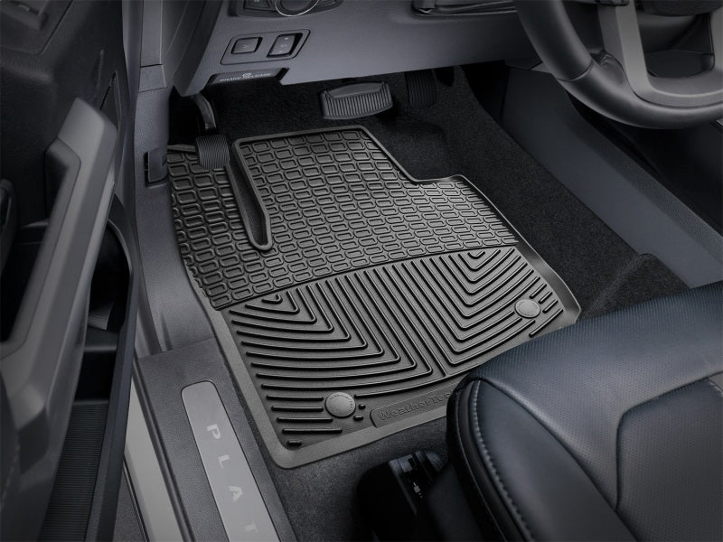 WeatherTech All-Weather Front Floor Mats for 2017+ Ford F-250 and F-350 Super Duty - Black
