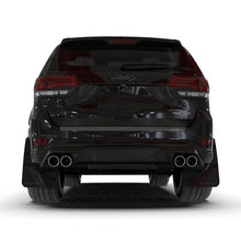 Load image into Gallery viewer, Rally Armor 18-22 Jeep Grand Cherokee SRT Trackhawk Black UR Mud Flap with Metallic Black Logo
