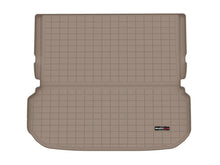 Load image into Gallery viewer, WeatherTech 2022+ Infiniti QX60 Cargo Liner - Tan with Bumper Protector for Behind 2nd Row Seating