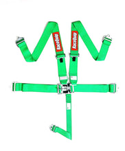 Load image into Gallery viewer, RaceQuip Green L &amp; L 5-Point Seat Belt - Part RQP711071, Automotive Safety Harness