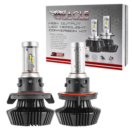 Oracle Lighting H13 4000 Lumen LED Headlight Bulbs – 6000K Bright White Light for Enhanced Nighttime Visibility