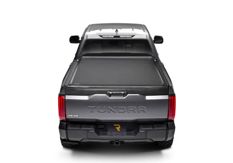 BAK Revolver X4 TS Hard Roll-Up Truck Bed Cover for Toyota Tundra 6.6 ft Bed - Matte Black, Part Number BAK80410RK