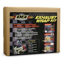 Load image into Gallery viewer, DEI Exhaust Wrap Kit - Tan Exhaust Wraps with Aluminum HT Silicone Coating and Locking Ties