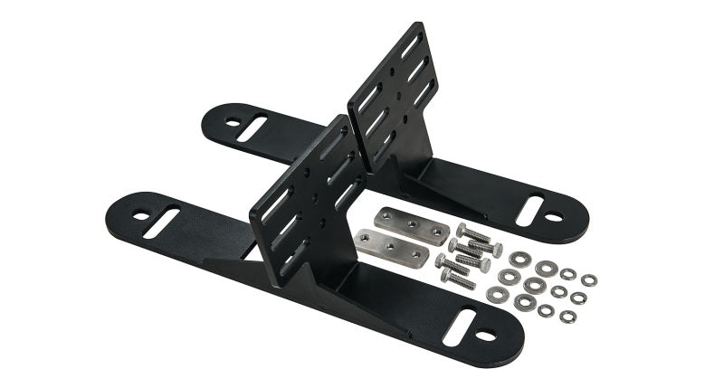 Rhino-Rack Pioneer Max Track 75 Degree Bracket Kit with Mounting for Rhino-Rack Small Fishing Rod Holder RHR43159