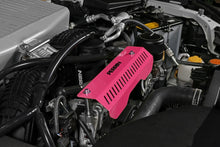 Load image into Gallery viewer, Perrin Performance Hyper Pink Pulley Cover for Subaru WRX 2022-2025, Part Number perPSP-ENG-154HP