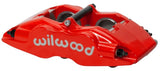 Wilwood Forged Superlite Caliper with 1.38 Inch Pistons and 1.25 Inch Disc - Red