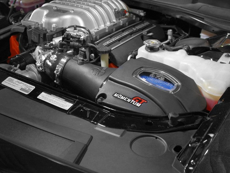 aFe Momentum Air Intake System PRO 5R with Extra Filter for Dodge Challenger/Charger SRT Hellcat 2015-2016