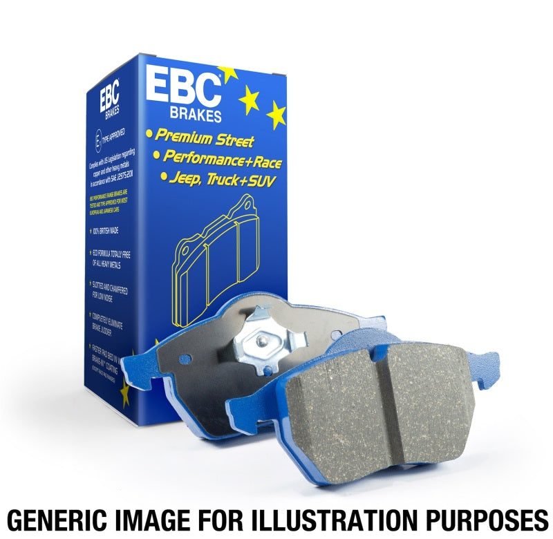 EBC Bluestuff NDX Full Race Brake Pads for 2008-2015 Volkswagen GTI & Audi A4 Quattro