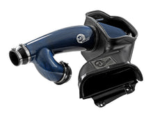 Load image into Gallery viewer, aFe Power 17-24 Ford F-150 Track Series Blue Kevlar Carbon Fiber Intake System with Pro 5R Filter