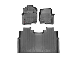 WeatherTech FloorLiner DigitalFit for 2015-2016 Ford F-150 * Front and Rear All-Weather Floor Mats with Custom Fit