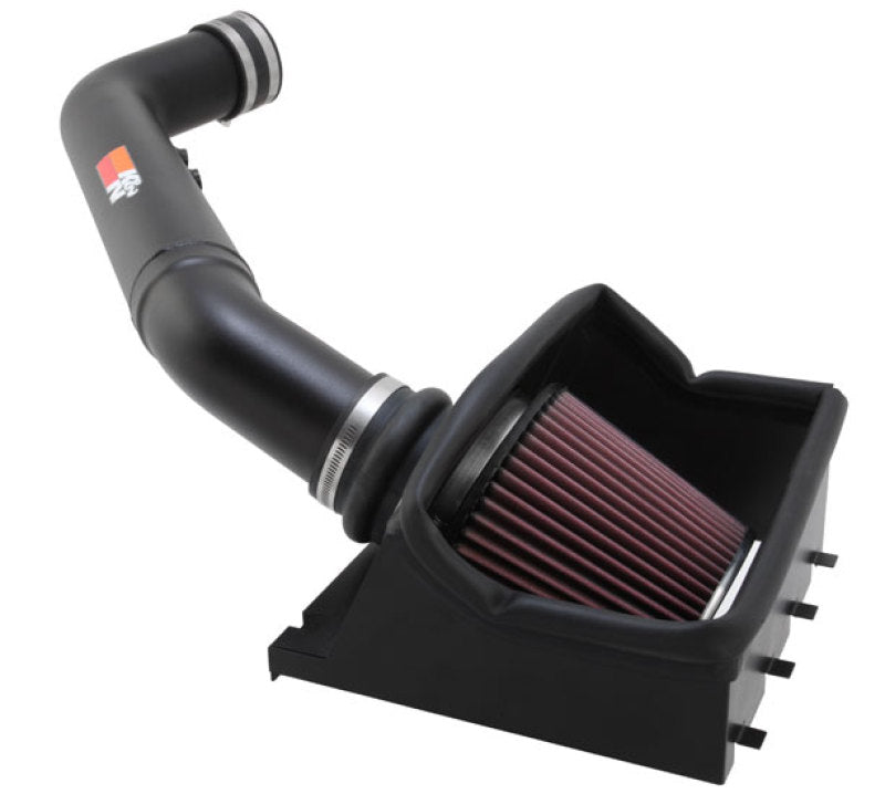 K&N Engineering High Flow Cold Air Intake System for 2011-2013 Ford F-250 Super Duty 6.2L V8 * Part No. KNN77-2582KTK