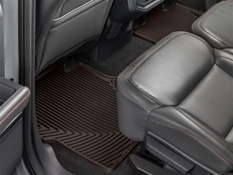WeatherTech W773CO All-Weather Floor Mats for 2025-2026 Lincoln Navigator, 2nd Row Rear, Cocoa