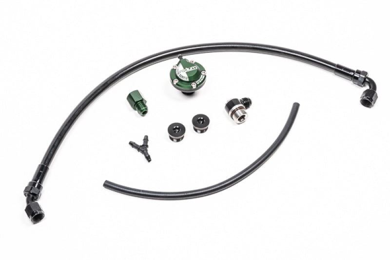 Radium Engineering Toyota 2JZ-GE Fuel Rail Plumbing Kit with Returnless System for Enhanced Performance