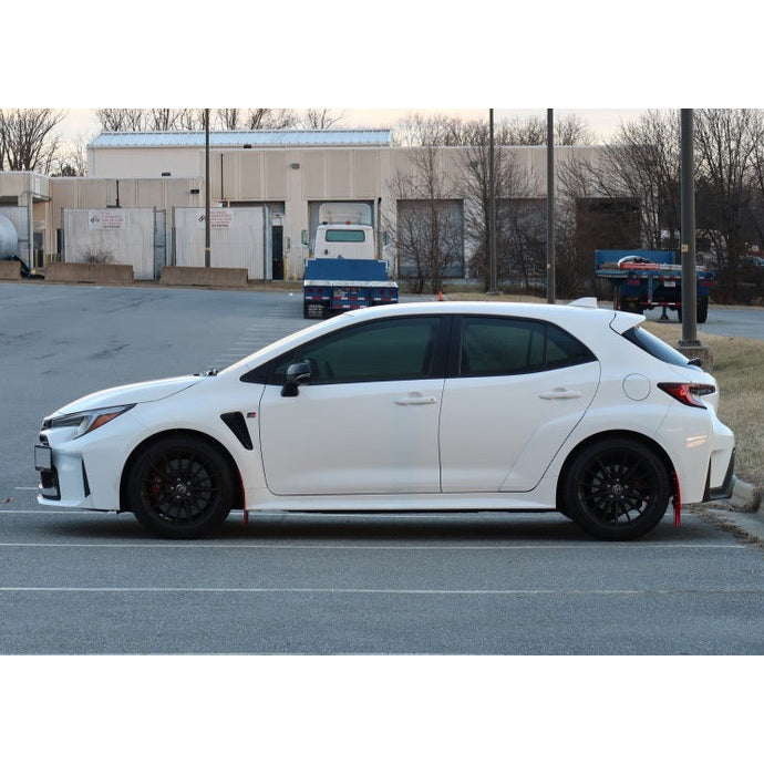 Rally Armor 23-25 Toyota GR Corolla Red UR Mud Flap with Black Logo