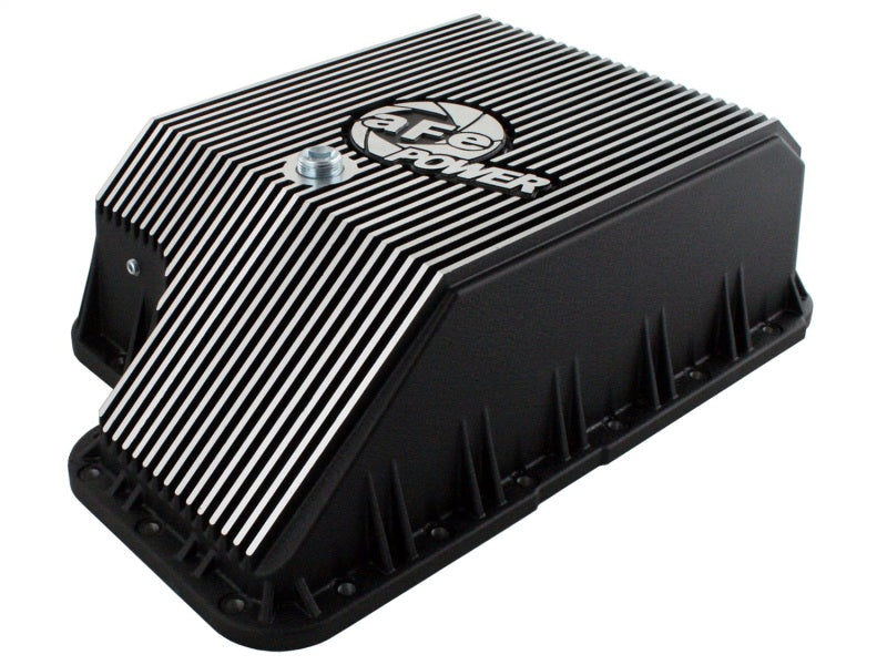 aFe Power Pro Series Deep Transmission Pan for Ford Diesel Trucks 1995-2010 * Part Number afe46-70122-1
