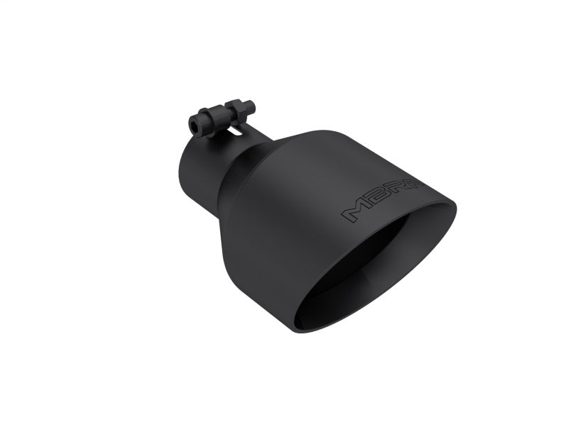 MBRP Black-Coated Exhaust Tip 2.5 Inch Inlet, 5 Inch Outlet, 8 Inch Length