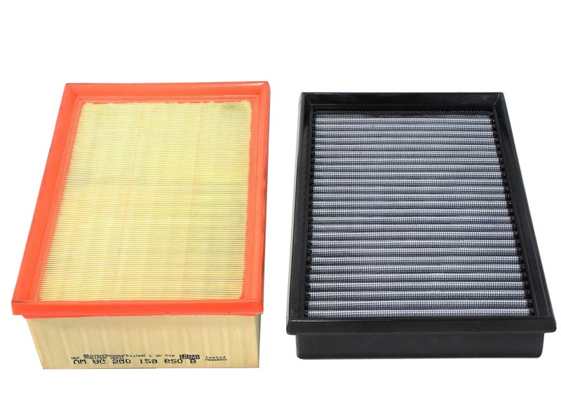 aFe MagnumFLOW OE Replacement Air Filter with Pro DRY S Media for Audi A3/S3 and VW Golf R (Part Number: AFE31-10254)