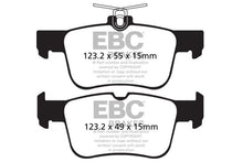 Load image into Gallery viewer, EBC Yellowstuff Rear Brake Pads for Ford Fusion 2013-2015 * High-Performance Street and Track Use