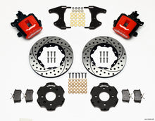 Load image into Gallery viewer, Wilwood Combination Parking Brake Rear Kit 11-inch Drilled Red for Honda Civic / Integra